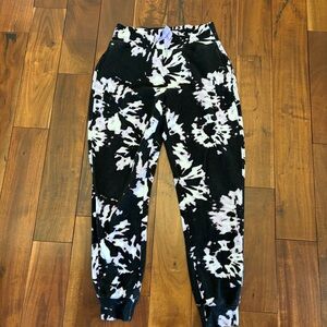 Athleta Willow Elfin Purple Drawstring Joggers Size small